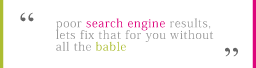 Improved Search Engine Results | Website Design